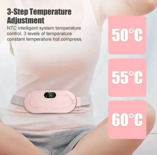 Period Cramps Heating And Vibrating Digital Period Pad