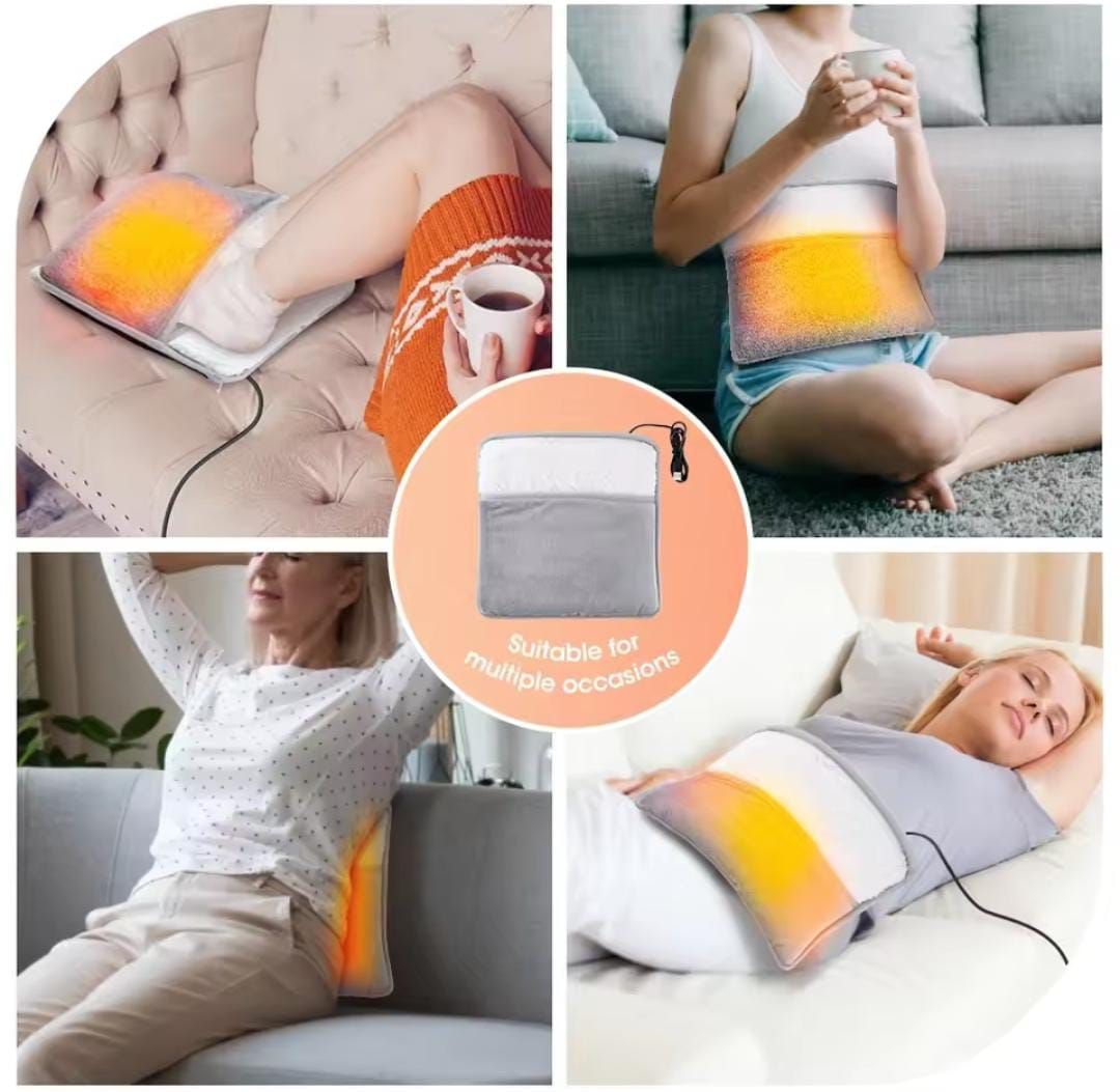 Electric USB Foot Warmer Heater – Rechargeable, Washable, and Portable Heated Pad for Cold Feet