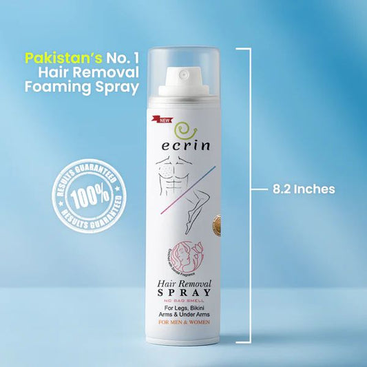 Original Ecrin Hair Removal Foam Spray 200 ml – Advanced Formula & Refreshing Fragrance