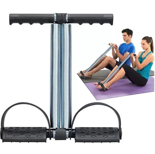 Tummy Trimmer Resistance Trainer | Single & Double Spring Home Workout Tool