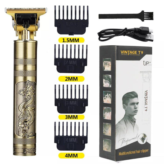 Dragon Style Vintage T9 Hair Trimmer - Metal Body
