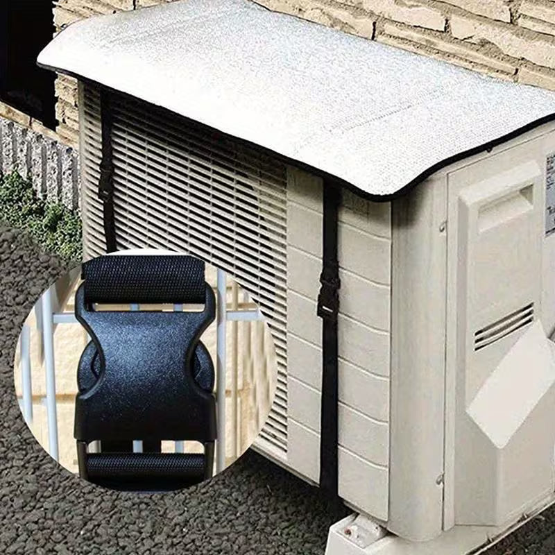 AC Outdoor Unit Sunshade Cover – Heat Insulation & amp; Weather Protection