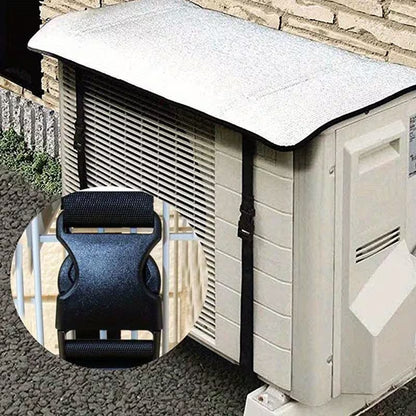 AC Outdoor Unit Sunshade Cover – Heat Insulation & amp; Weather Protection