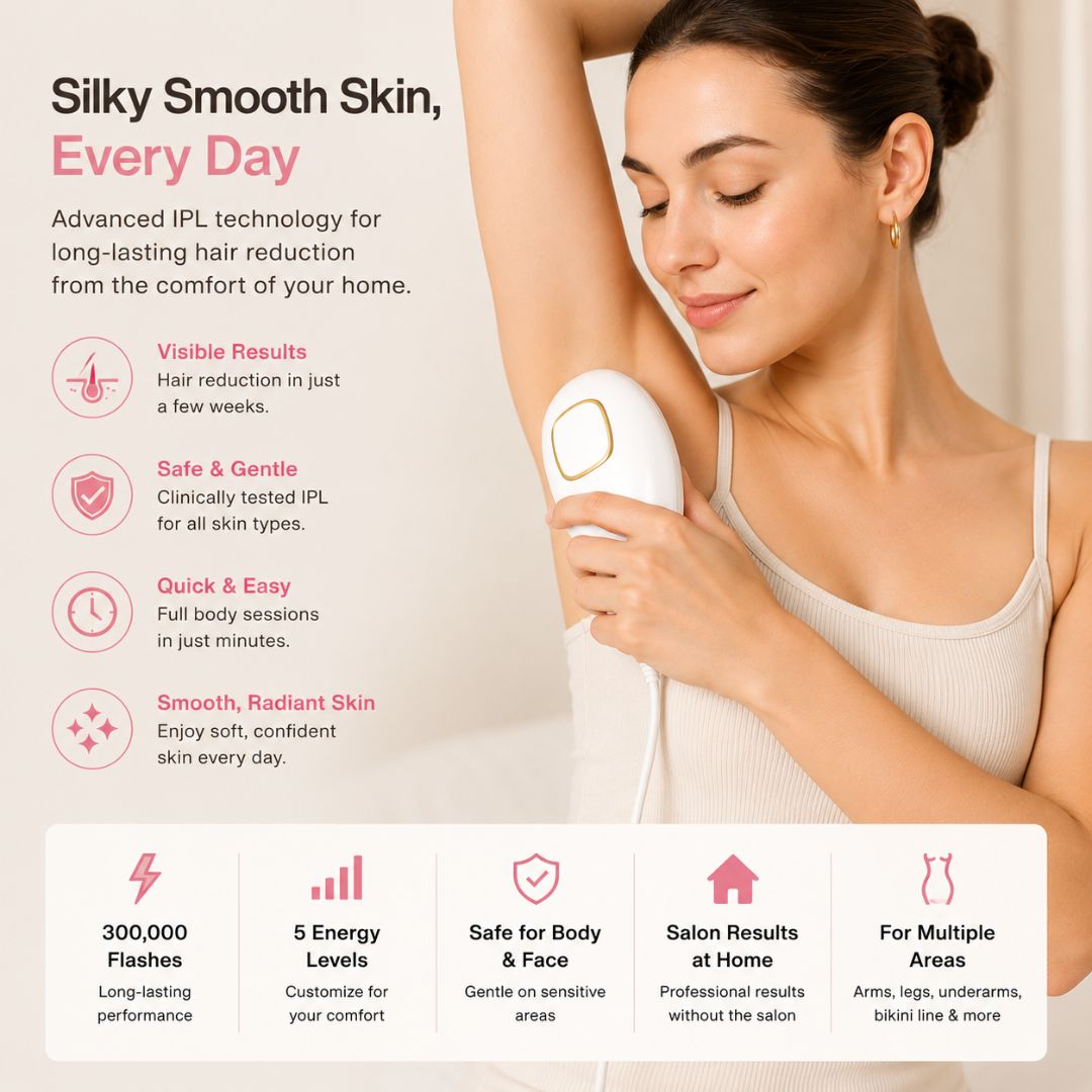 IPL Permanent Hair Removal Device