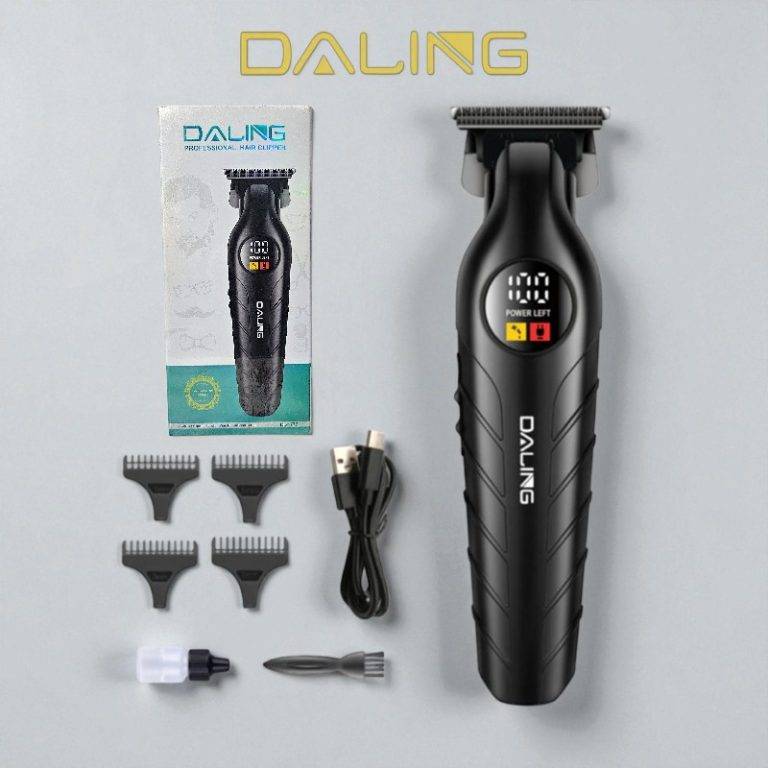 Daling DL-1777 Rechargeable Hair Clipper – Precision USB Grooming Tool