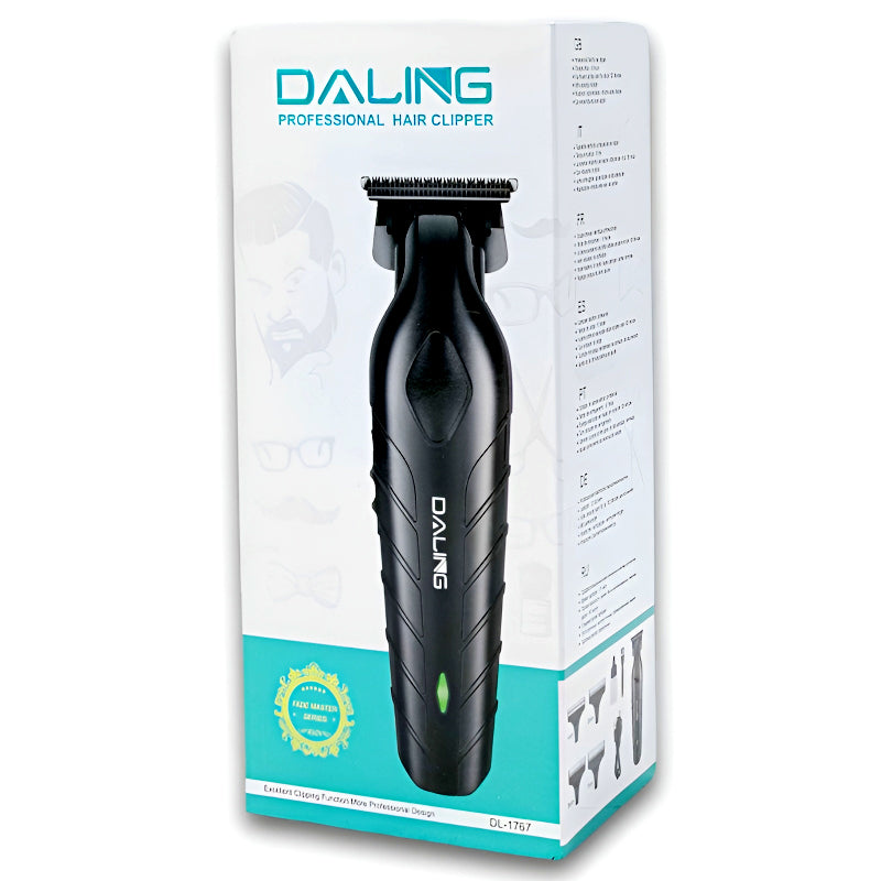 Daling DL-1767 Professional Hair Clipper for Men – Precision Rechargeable Grooming Tool