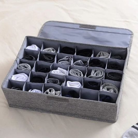 24 Grids Underwear Socks Storage Organizer