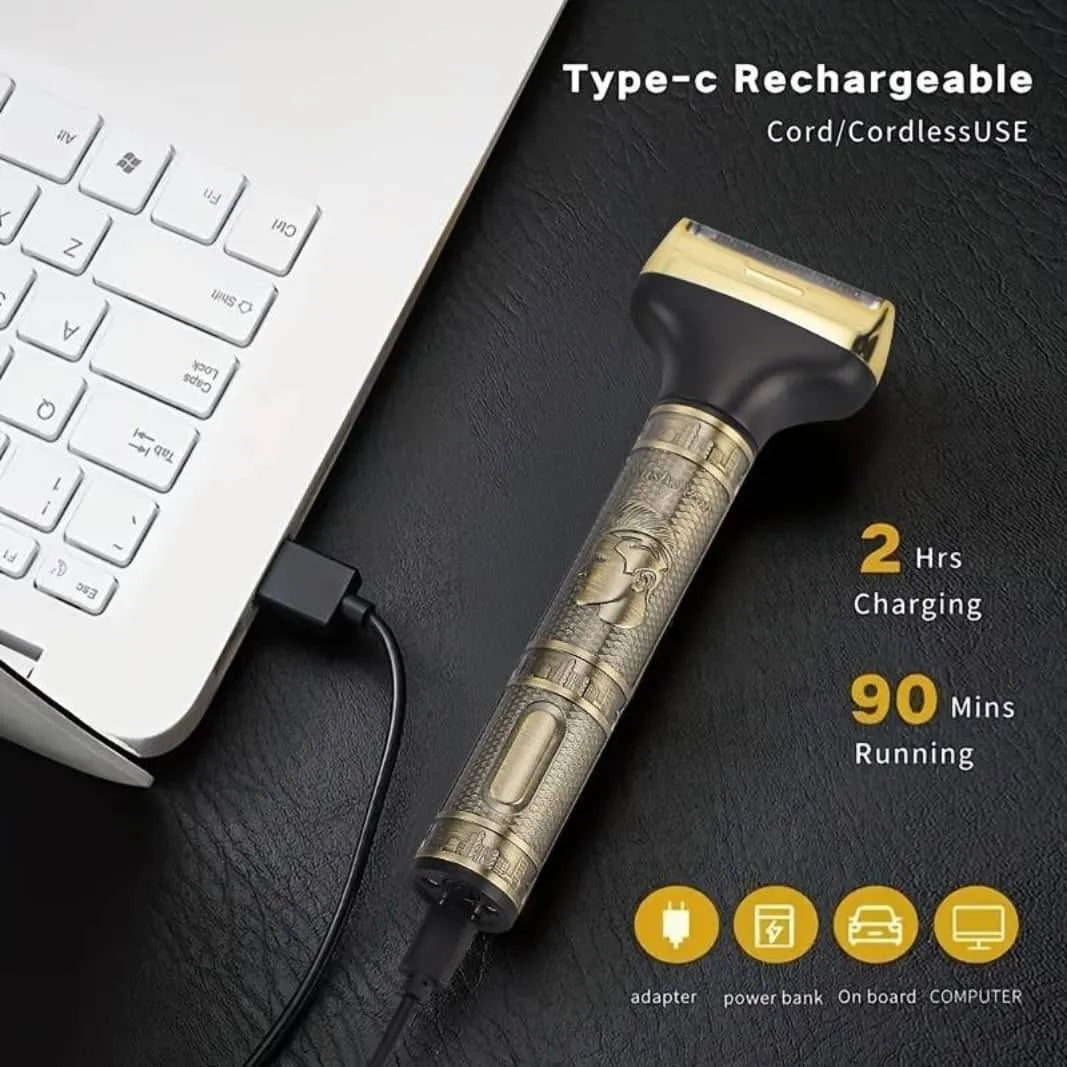 3-in-1 Metal body Rechargeable Multifunction Trimmer – NZ 804