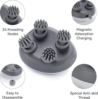 Electric Smart Scalp Massager – Hair Growth & Deep Relaxation Massager