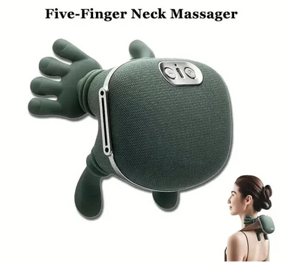 Rechargeable Neck, Back & Shoulders Massager With Heat Therapy