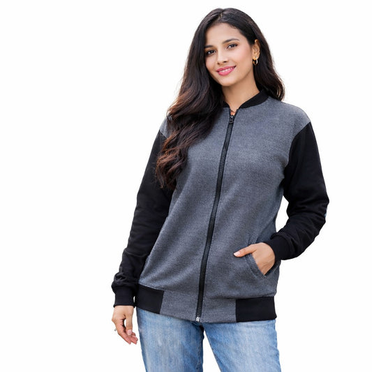 Women’s Charcoal Grey Winter Jacket – Stylish & Cozy Everyday Outerwear