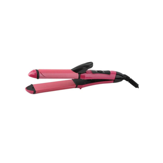 2-in-1 Professional Hair Straightener & Curler