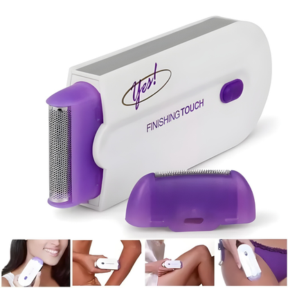 USB Rechargeable 2-in-1 Instant Painless Hair Removal Machine
