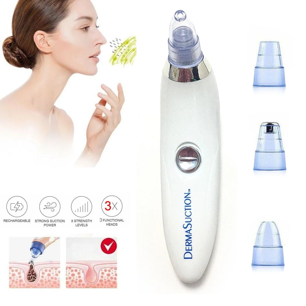 Blackhead Removal Machine – 4-in-1 Derma Suction Blackhead Remover