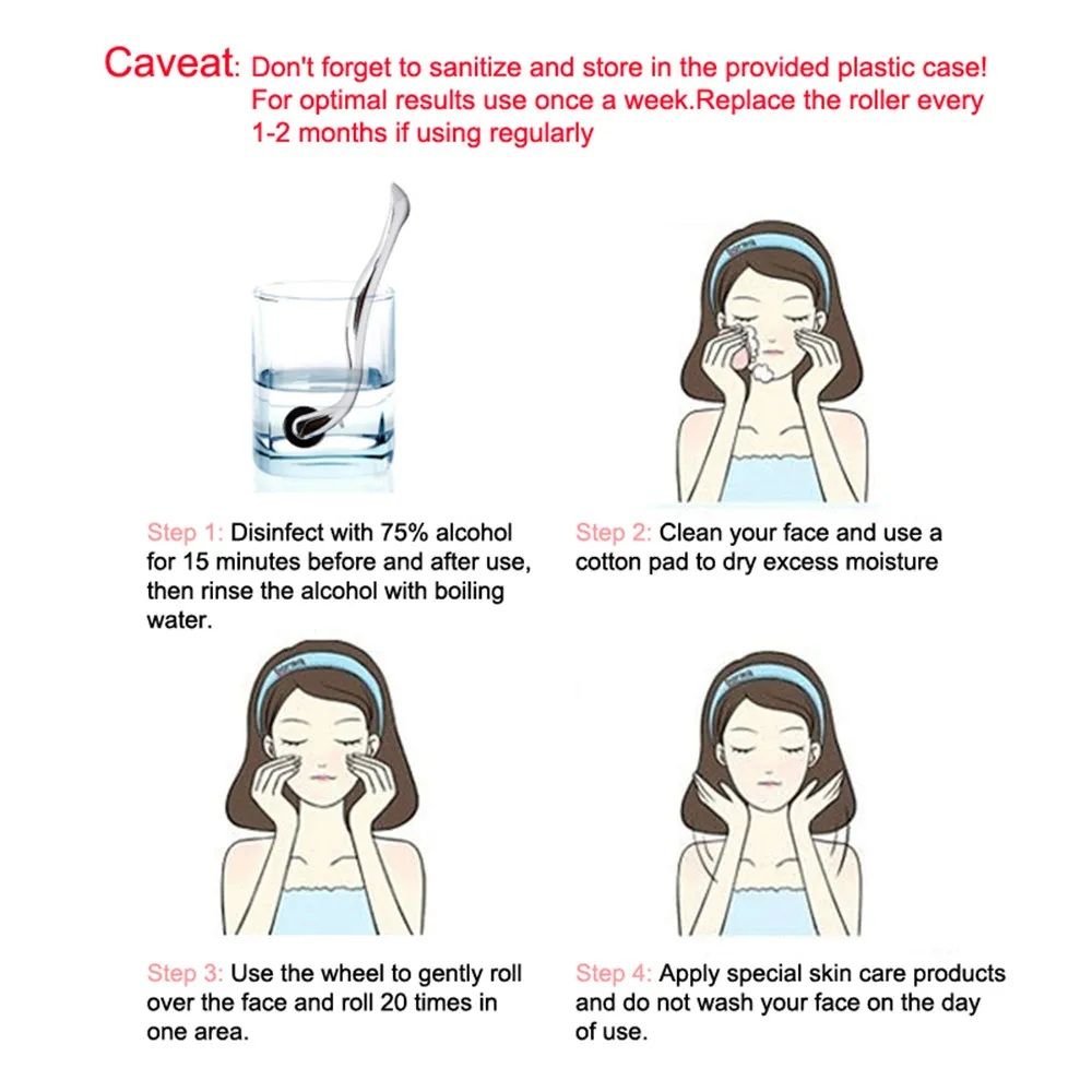 Derma Roller - Hairs & Skin Rejuvenation & Therapy