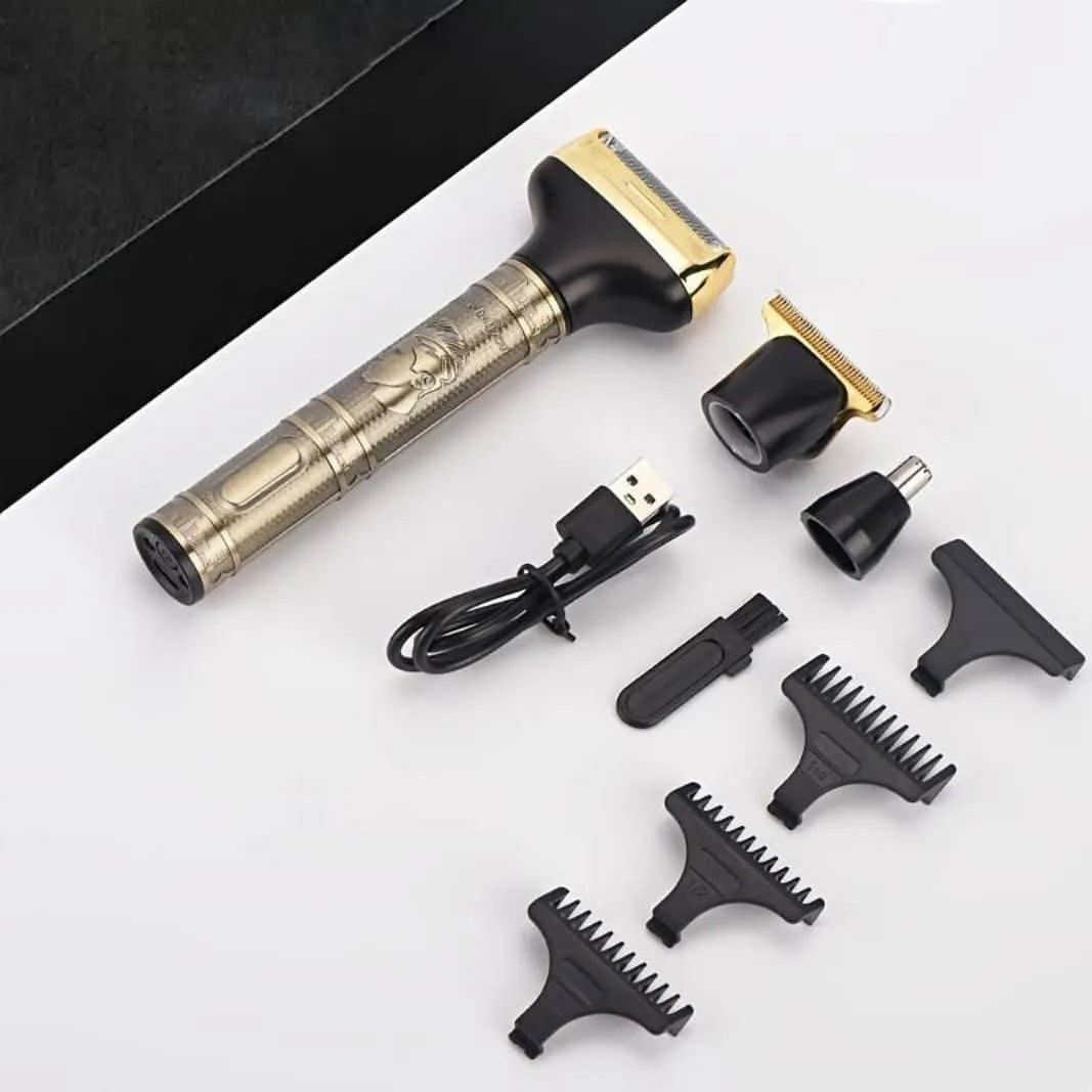 3-in-1 Metal body Rechargeable Multifunction Trimmer – NZ 804