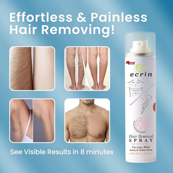 Original Ecrin Hair Removal Foam Spray 200 ml – Advanced Formula & Refreshing Fragrance