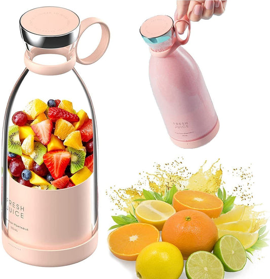 Mini Juicer Bottle - 380ml-Portable