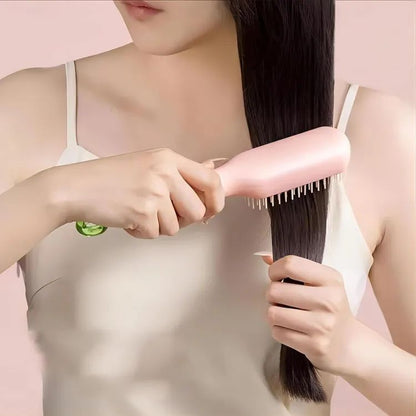 Retractable Self-Cleaning Hair Brush