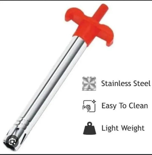 Stove Spark Lighter - Stainless Steel Metallic Gas Igniter