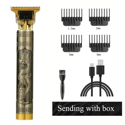 Dragon Style Vintage T9 Hair Trimmer - Metal Body