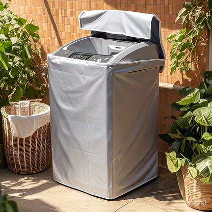 Washing Machine Cover Parachute Waterproof - Fits 6kg-19kg