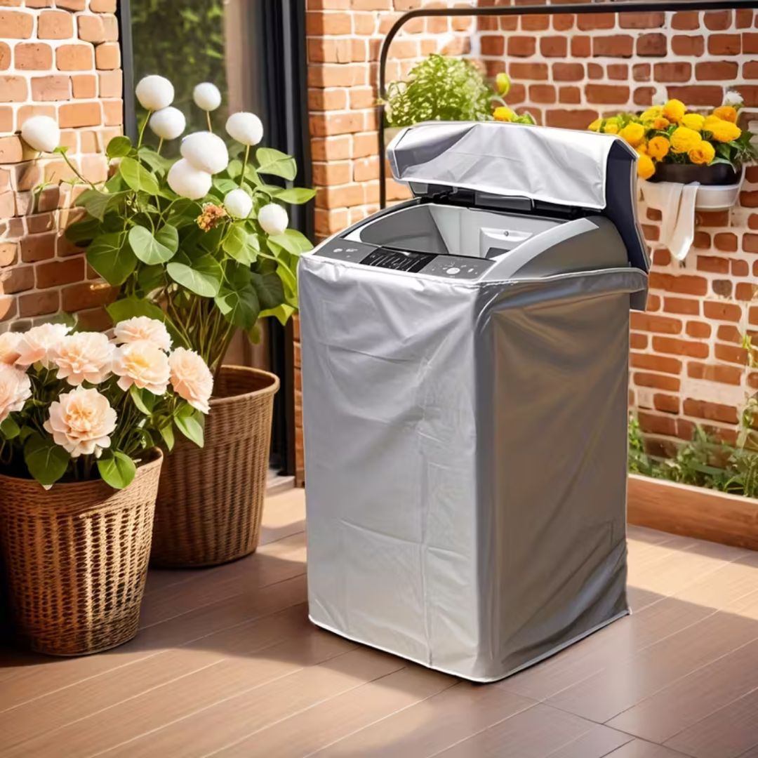 Washing Machine Cover Parachute Waterproof - Fits 6kg-19kg