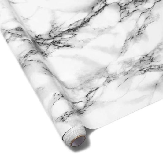 Waterproof Heat-Resistant Self-Adhesive Anti-Oil Kitchen Marble Sheet